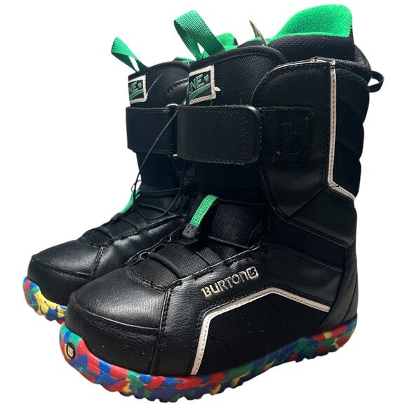 BURTON Zipline Boa Size 6k Snowboard Boots BOA FIT System Comfort Kid Friendly - Picture 3 of 15